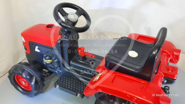 Dolu Farmer 6 Volt Akülü Traktör İkinciel