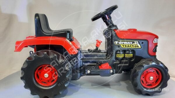 Dolu Farmer 6 Volt Akülü Traktör İkinciel