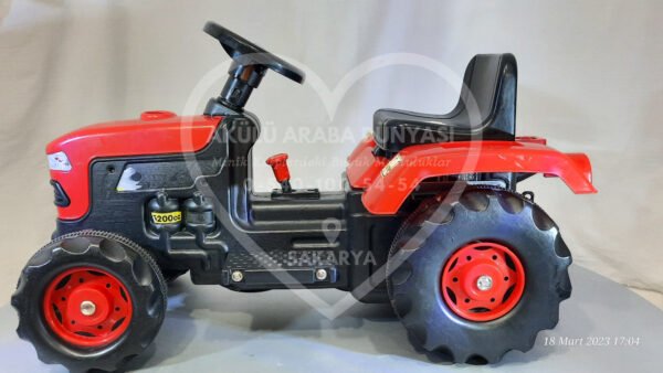 Dolu Farmer 6 Volt Akülü Traktör İkinciel