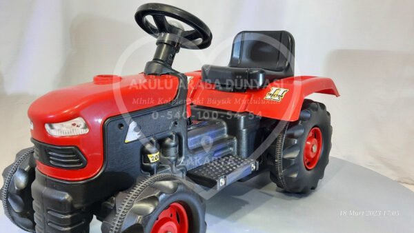Dolu Farmer 6 Volt Akülü Traktör İkinciel
