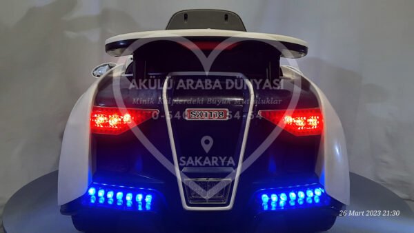 Bugy Bugattî 6V 12 Amper Akülü Araba - Görsel 4