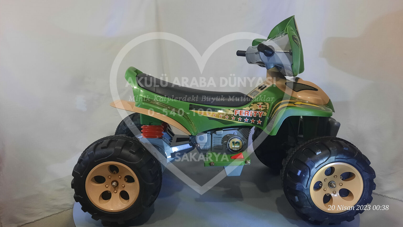 Ferity Ferity Feber 12 Volt Akülü ATV İkinciel - Sakarya Akülü Araba Dünyası