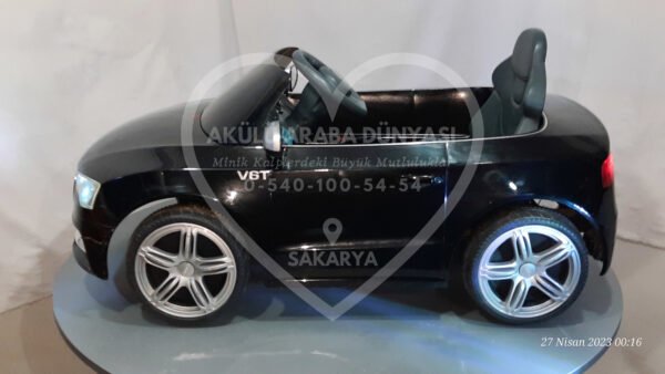 Audi S5 V6T 12V Akülü Araba Siyah