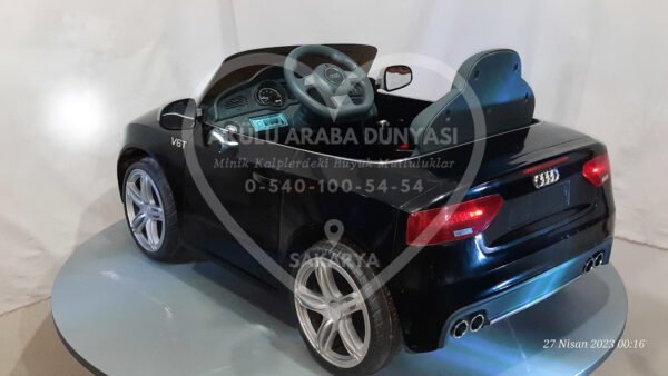 Audi S5 V6T 12V Akülü Araba Siyah