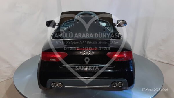 Audi S5 V6T 12V Akülü Araba Siyah