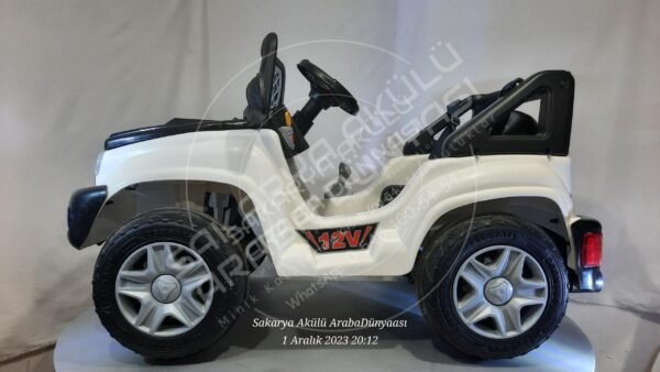 Pilsan Panter 12V Akülü Jip (Jeep) Beyaz