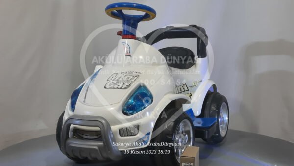 Aliş Toys 101 Mini Car 6V Akülü Araba Beyaz