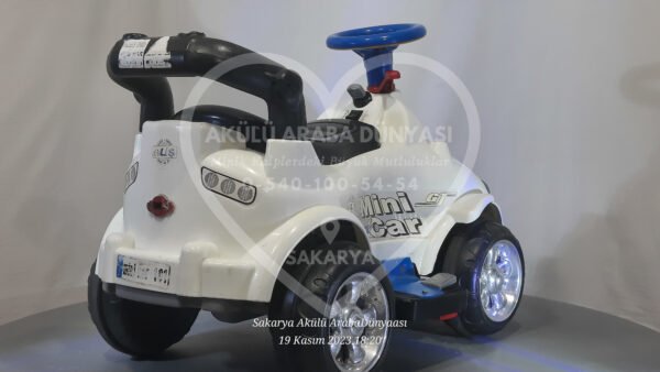 Aliş Toys 101 Mini Car 6V Akülü Araba Beyaz