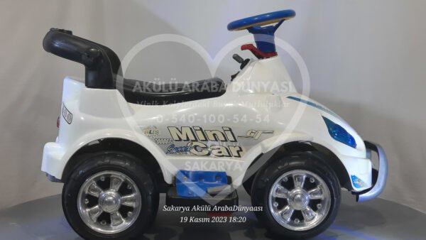 Aliş Toys 101 Mini Car 6V Akülü Araba Beyaz