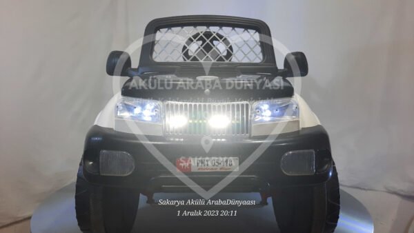 Pilsan Panter 12V Akülü Jip (Jeep) Beyaz