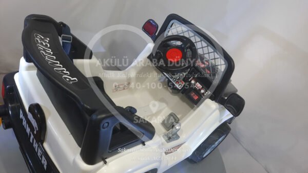 Pilsan Panter 12V Akülü Jip (Jeep) Beyaz