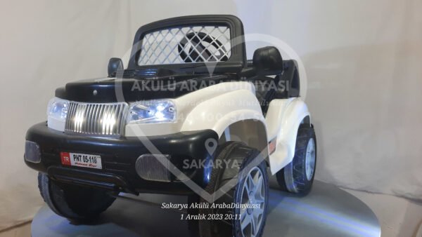 Pilsan Panter 12V Akülü Jip (Jeep) Beyaz