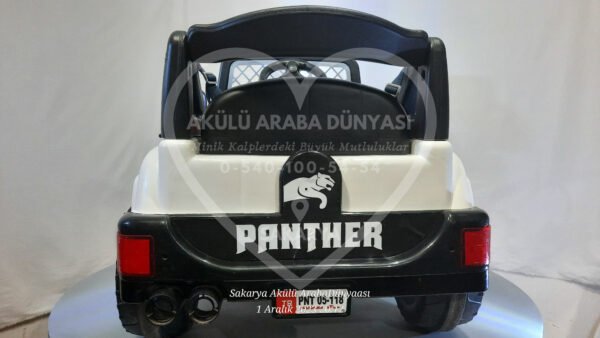 Pilsan Panter 12V Akülü Jip (Jeep) Beyaz
