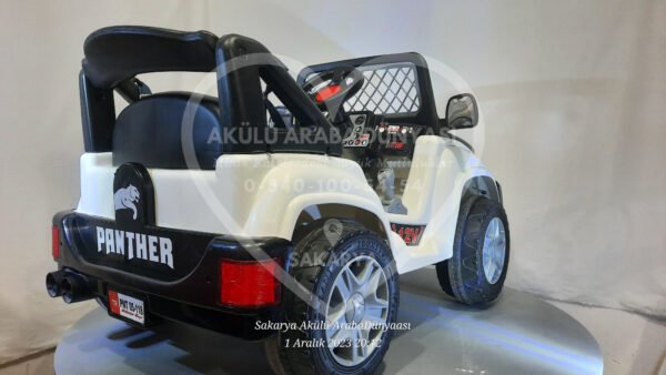 Pilsan Panter 12V Akülü Jip (Jeep) Beyaz
