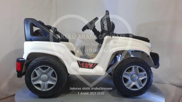 Pilsan Panter 12V Akülü Jip (Jeep) Beyaz