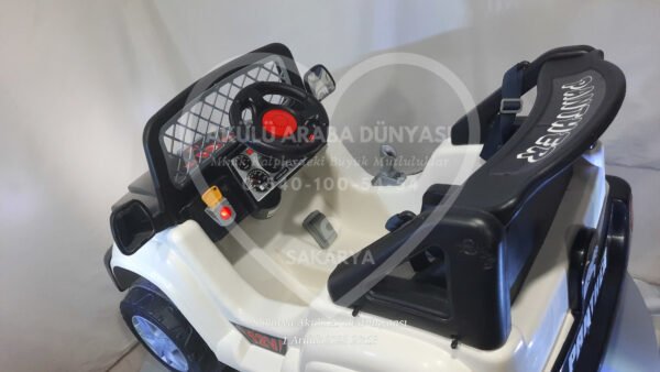 Pilsan Panter 12V Akülü Jip (Jeep) Beyaz