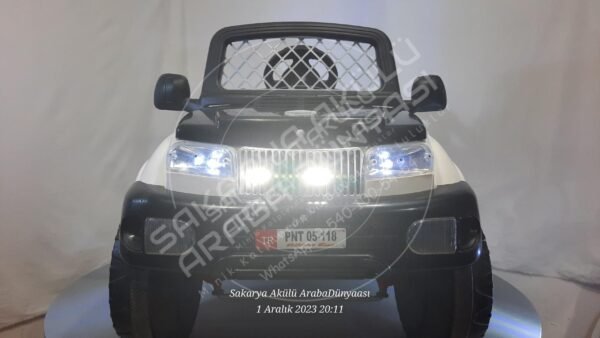 Pilsan Panter 12V Akülü Jip (Jeep) Beyaz