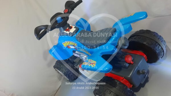 Pilsan Rocket 12V 12 Amper Akülü ATV Mavi