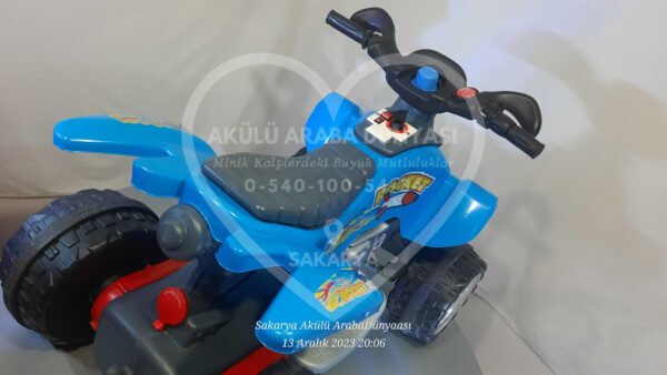 Pilsan Rocket 12V 12 Amper Akülü ATV Mavi