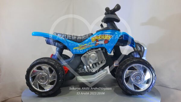 Pilsan Rocket 12V 12 Amper Akülü ATV Mavi