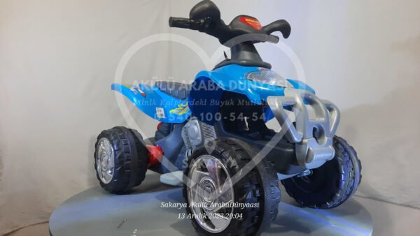 Pilsan Rocket 12V 12 Amper Akülü ATV Mavi
