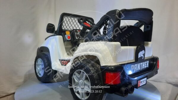 Pilsan Panter 12V Akülü Jip (Jeep) Beyaz