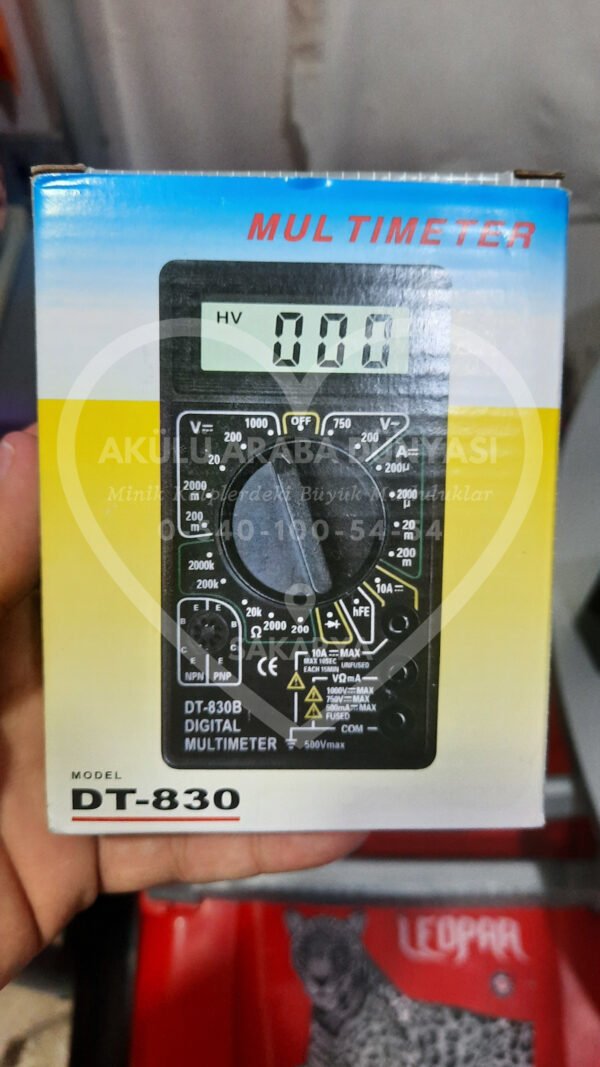 DT-830 Multimetre Multimeter DC-AC
