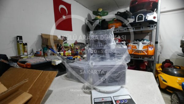 Akülü Araba Akü Çeşitleri 6 Volt 12 Volt