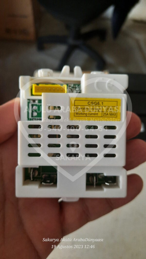 Akülü Araba Anakartı Beyin Beyni Verici 12 Volt 6 Volt