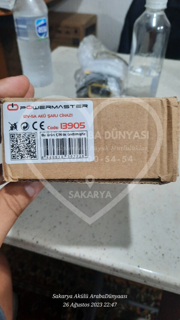 Akülü Araba Şarj Cihazı 6 Volt 12 Volt