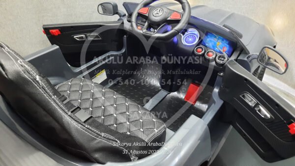 BabyHope Mercedês GTR 444 12V Akülü Araba Füme