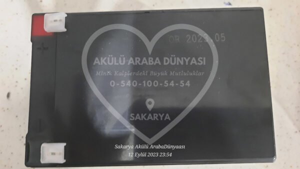 Akülü Araba Akü Çeşitleri 6 Volt 12 Volt