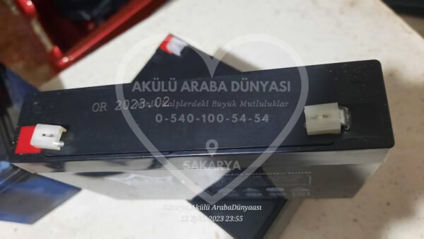 Akülü Araba Akü Çeşitleri 6 Volt 12 Volt
