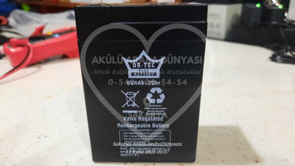 Akülü Araba Akü Çeşitleri 6 Volt 12 Volt
