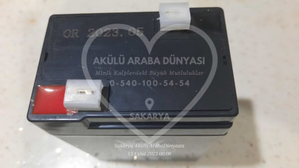 Akülü Araba Akü Çeşitleri 6 Volt 12 Volt