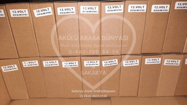 Akülü Araba Şarj Cihazı 6 Volt 12 Volt