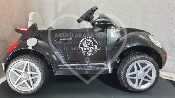 Pilsan Tostos 6V Akülü Araba Siyah