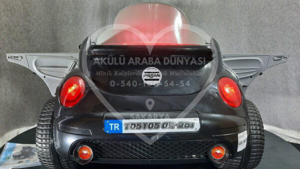 Pilsan Tostos 6V Akülü Araba Siyah