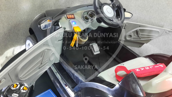 Pilsan Tostos 6V Akülü Araba Siyah
