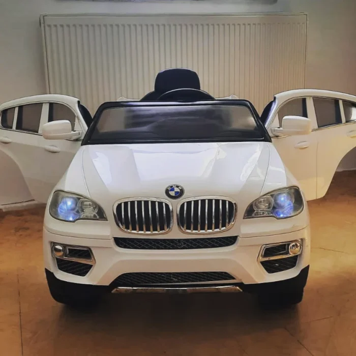 BMW X6 12V Akülü Jip (Jeep) İnci Beyaz 3