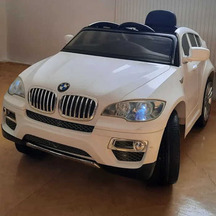 BMW X6 12V Akülü Jip (Jeep) İnci Beyaz 1