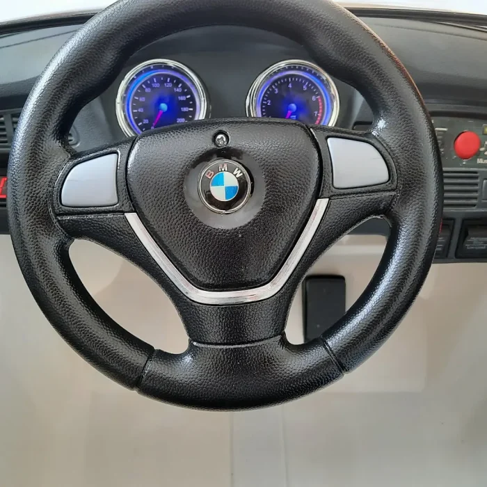 BMW X6 12V Akülü Jip (Jeep) İnci Beyaz 9