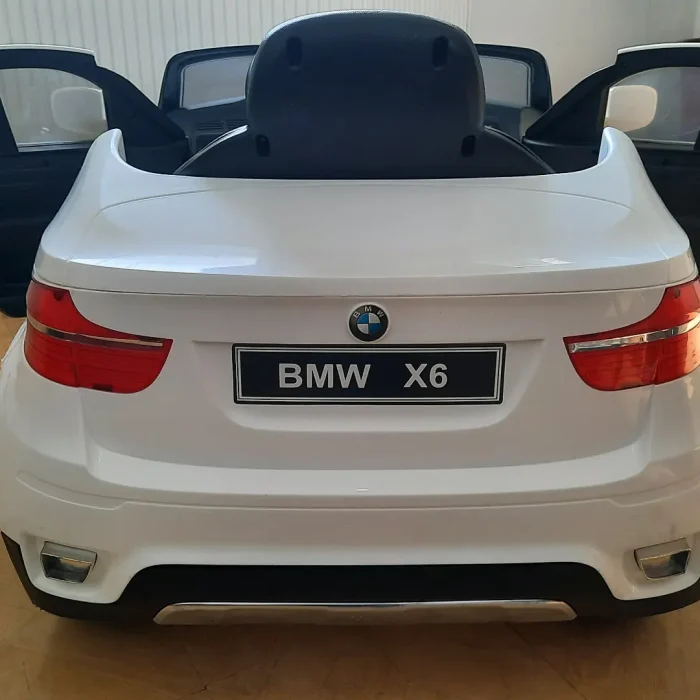 BMW X6 12V Akülü Jip (Jeep) İnci Beyaz 11