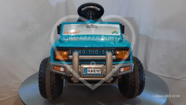 Aliş Toys 501 12V Akülü Jip (Jeep) Mavi