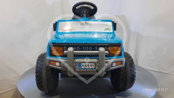 Aliş Toys 501 12V Akülü Jip (Jeep) Mavi