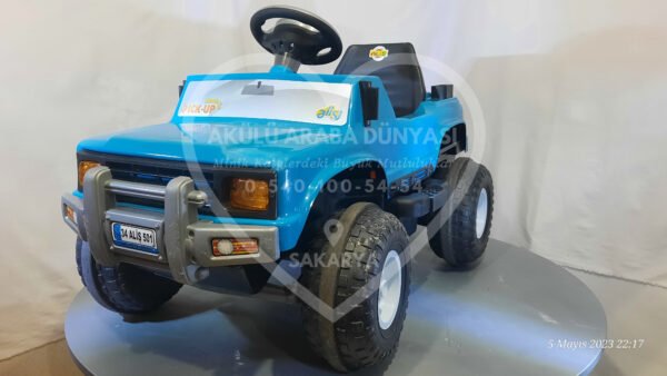 Aliş Toys 501 12V Akülü Jip (Jeep) Mavi