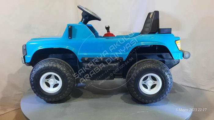 Aliş Toys 501 12V Akülü Jip (Jeep) Mavi 5