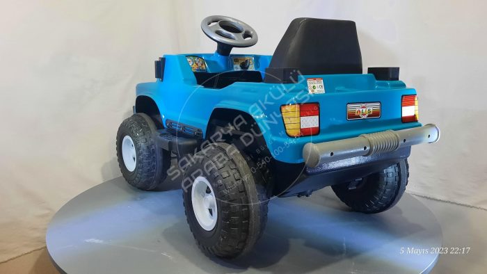 Aliş Toys 501 12V Akülü Jip (Jeep) Mavi 6