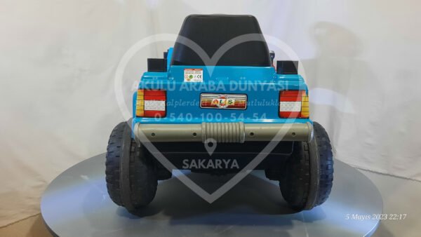 Aliş Toys 501 12V Akülü Jip (Jeep) Mavi