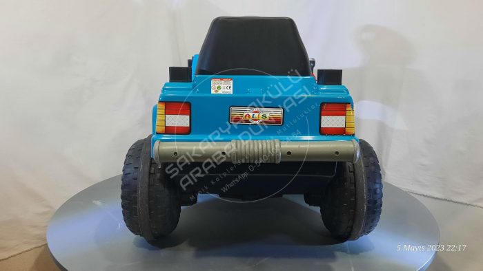 Aliş Toys 501 12V Akülü Jip (Jeep) Mavi 7